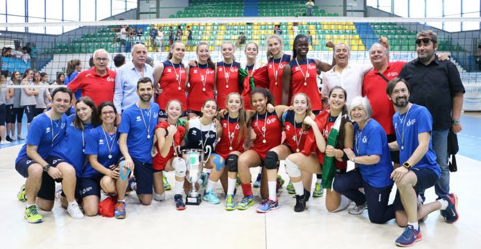 Pallavolo femminile: Lazio campione d’Italia