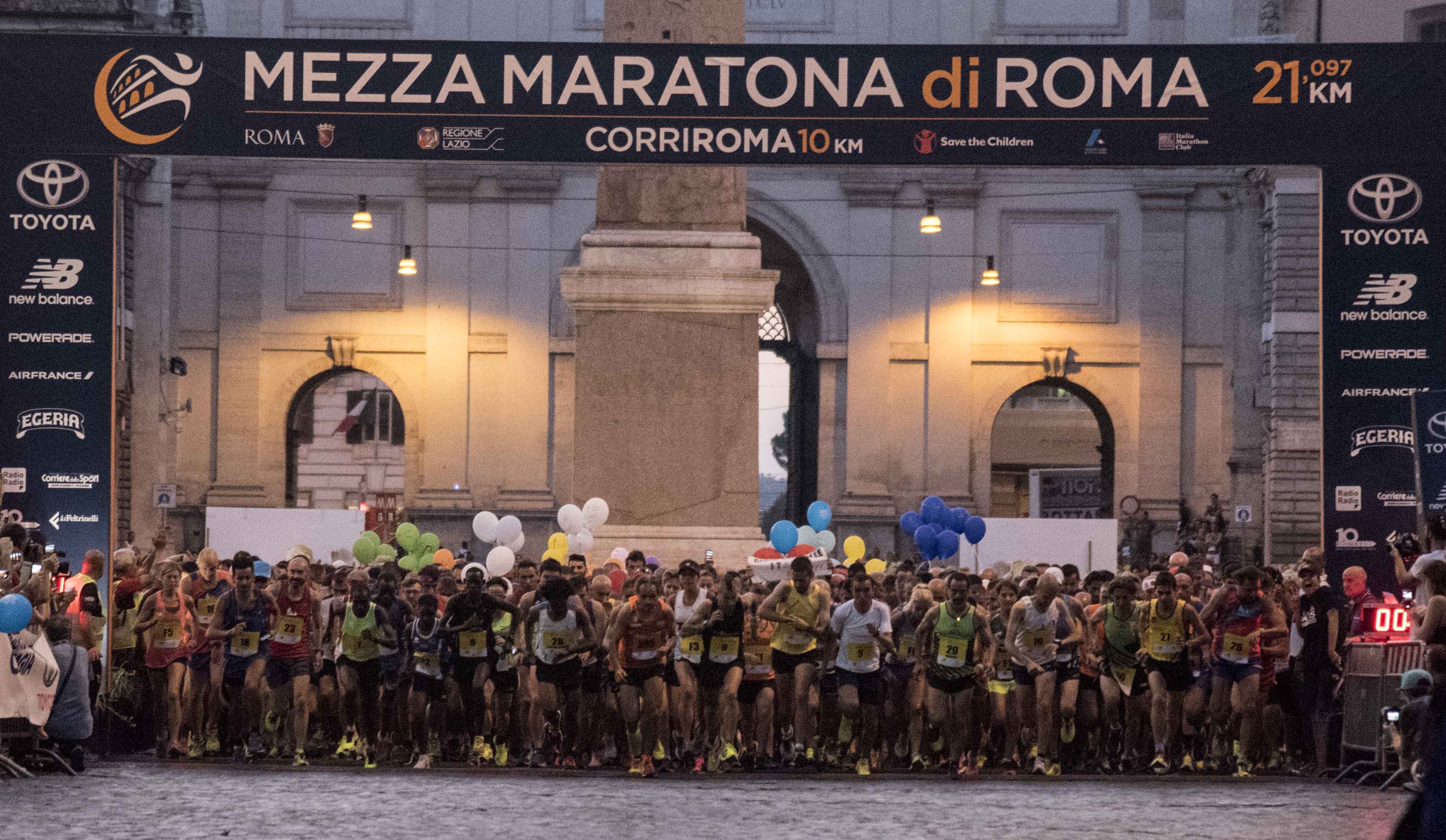 Mezza Maratona di Roma: il Kenia trionfa con Julius Rono e Carolyne Rutto
