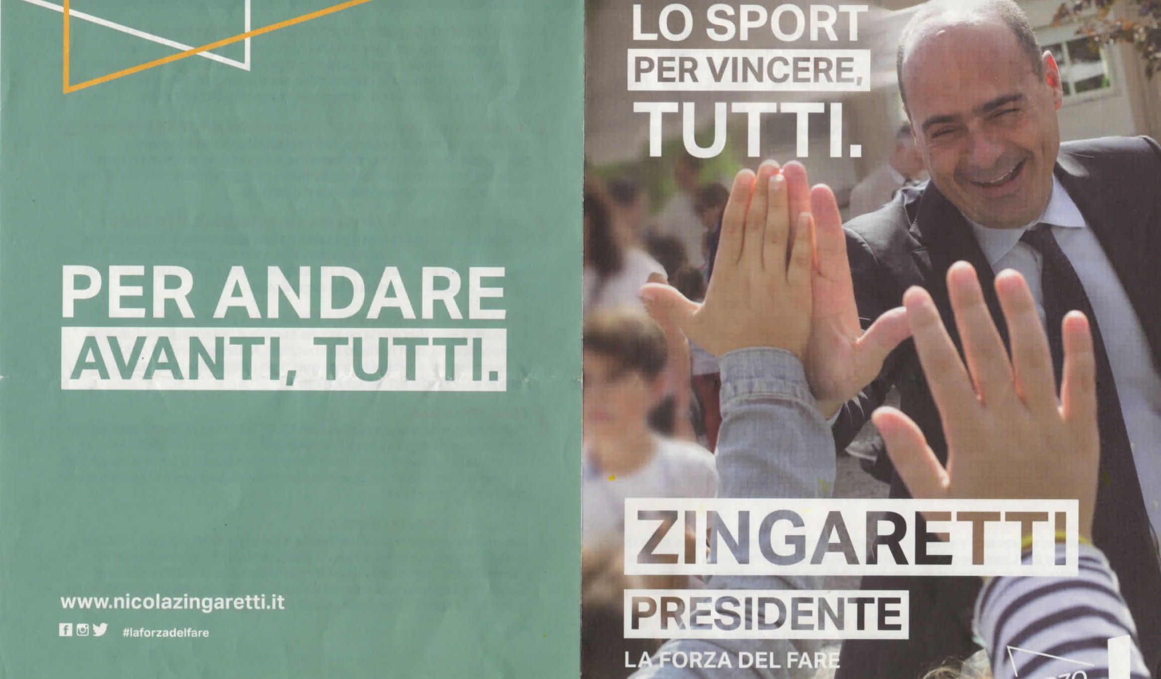 Lo Sport scrive al PD: “Con Zingaretti nuovo segretario la vedo dura …”