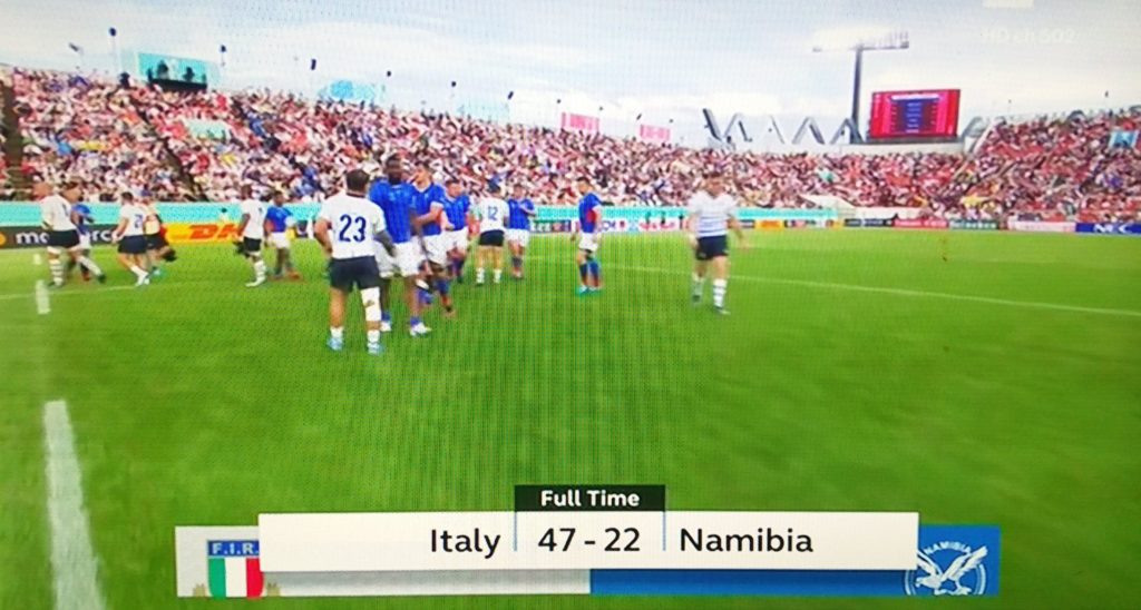 Rugby, Campionati del Mondo: l’Italia risparmia la Namibia